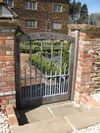 Oak framed 'Tulip' gate