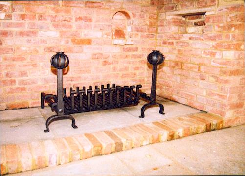 Firebasket with Globe Dogs